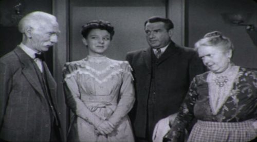 Clem Bevans, Dian Fauntelle, William Ruhl, and Dorothy Vaughan in The Silver Theatre (1949)