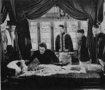 Gregory Peck, Philip Ahn, Frank Eng, Benson Fong, and Leonard Strong in The Keys of the Kingdom (1944)