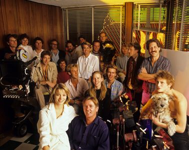 Bridget Fonda, Frederick Elmes, James Mathers, and Franc Roddam in Aria (1987)