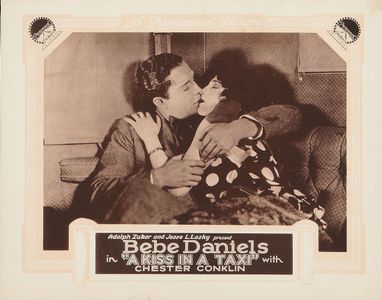 Bebe Daniels and Douglas Gilmore in A Kiss in a Taxi (1927)