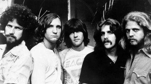 Glenn Frey, Don Henley, Joe Walsh, Don Felder, Randy Meisner, and Eagles