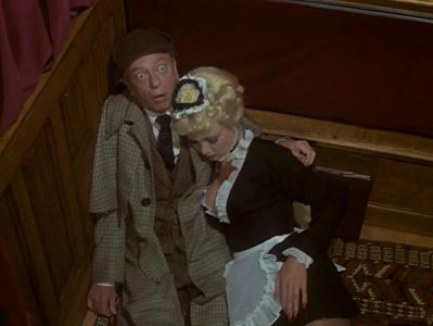 Don Knotts and Suzy Mandel in The Private Eyes (1980)