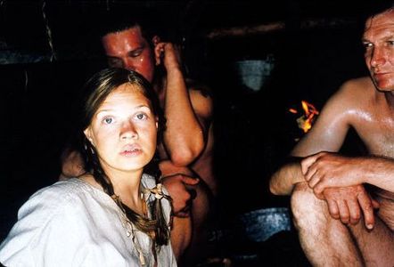 Viktor Bychkov, Ville Haapasalo, and Anni-Kristiina Juuso in The Cuckoo (2002)