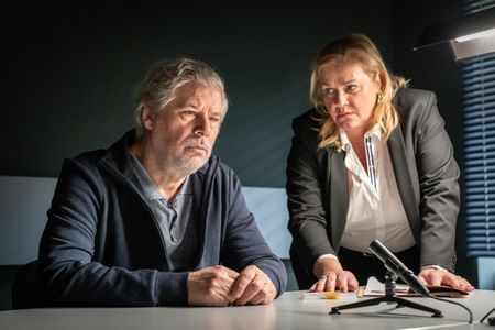 Petra Kleinert and Peter-René Lüdicke in Leipzig Homicide: Tödliches Schweigen (2023)