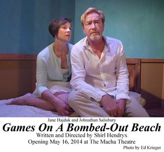 Publicity shot for Games On A Bombed Out by Shirl Hendryx (2014)