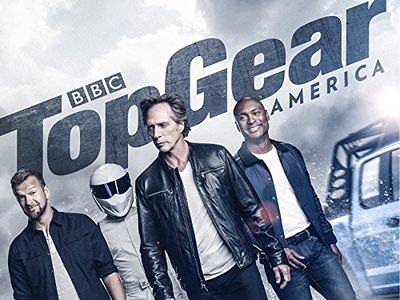 William Fichtner, Tom Ford, The Stig, and Antron Brown in Top Gear America (2017)