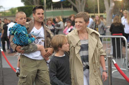Natalie Maines and Adrian Pasdar at an event for Pirates of the Caribbean: On Stranger Tides (2011)