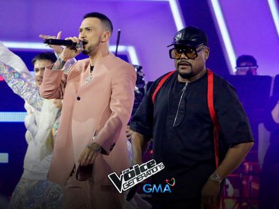 Billy Crawford and Apl.de.Ap in The Voice Generations (2023)