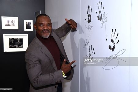 Tommie Earl Jenkins at the launch of Death Stranding in New York
