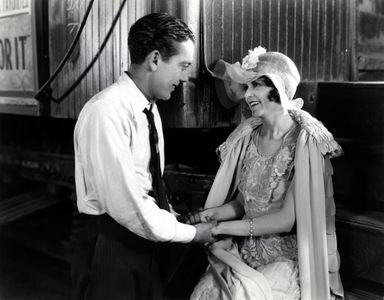 Louise Lorraine and Jack Pickford in Exit Smiling (1926)