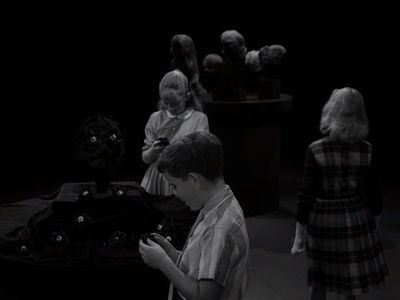 Veronica Cartwright, Dana Dillaway, and Charles Herbert in The Twilight Zone (1959)
