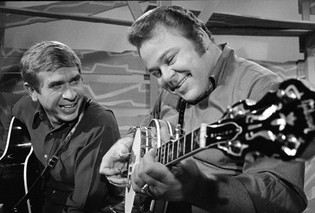 Roy Clark and Buck Owens in Hee Haw (1969)