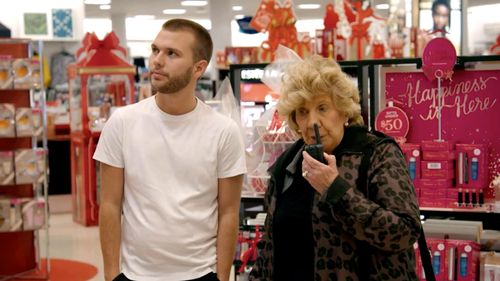 Chase Chrisley and Faye Chrisley in Chrisley Knows Best: Hot Meals and Dirty Deals (2020)