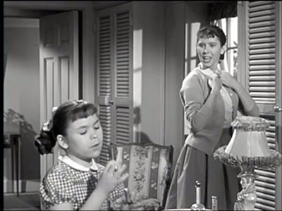 Lauren Chapin and Elinor Donahue in Father Knows Best (1954)