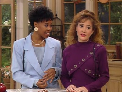 Sharon Brown and Clea Lewis in The Fresh Prince of Bel-Air (1990)