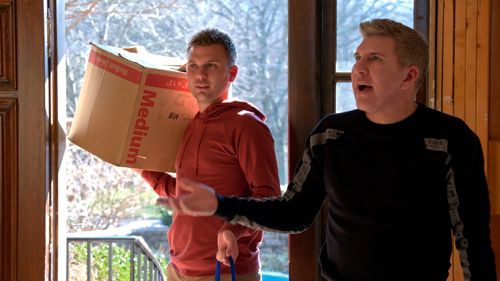 Todd Chrisley and Chase Chrisley in Chrisley Knows Best: Renovation Frustration Part 1 (2023)