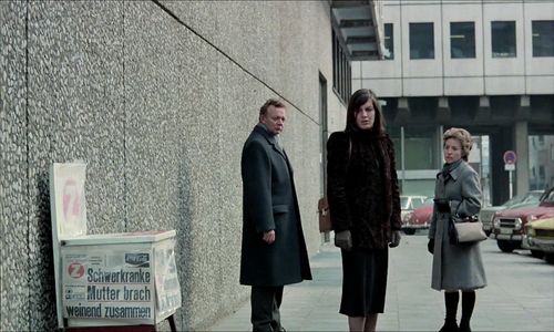 Werner Eichhorn, Regine Lutz, and Angela Winkler in The Lost Honor of Katharina Blum (1975)