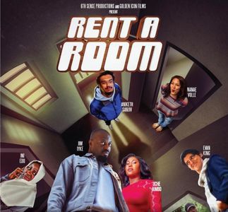 Aniketh Janjiv, Jim Iyke, Evan King, Ini Edo, Uche Jombo, and Nanae Volle in Rent A Room (2023)
