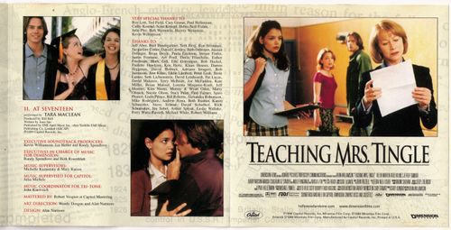 Helen Mirren, Marisa Coughlan, Katie Holmes, and Barry Watson in Teaching Mrs. Tingle (1999)