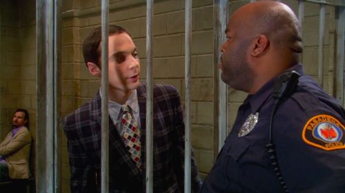 Marcus Folmar and Jim Parsons in The Big Bang Theory (2007)
