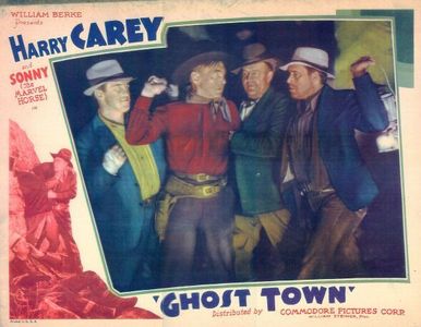 Harry Carey, Chuck Morrison, Lee Shumway, and Roger Williams in Ghost Town (1936)