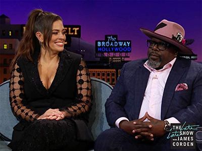 Cedric the Entertainer and Ashley Graham in The Late Late Show with James Corden (2015)