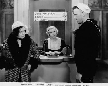 Evalyn Knapp, Jack Pennick, and Marie Prevost in Slightly Married (1932)