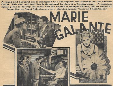 Spencer Tracy, Leslie Fenton, Ketti Gallian, and Sig Ruman in Marie Galante (1934)