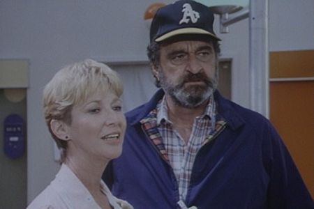 Victor French and Charlotte Stewart in Highway to Heaven (1984)