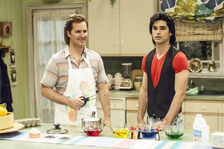 Justin Mader and Justin Gaston in The Unauthorized Full House Story (2015)