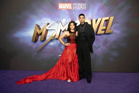 Iman Vellani and Rish Shah in Ms. Marvel (2022)