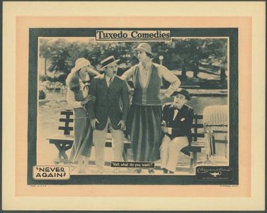 George Davis, Doris Deane, Blanche Payson, and Al St. John in Never Again (1924)