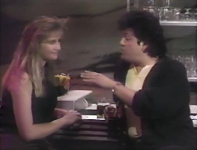 Paul Rodriguez and Deanna Krofft Pope in Redeye Express (1988)