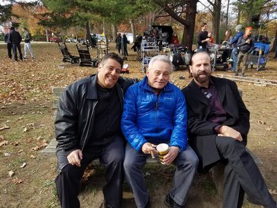 Rich Grosso, Edward Lee Cornett, Peter Stormare on the set of 