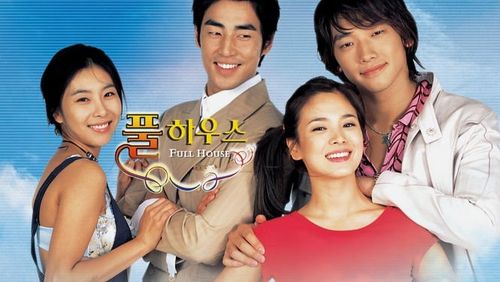 Song Hye-Kyo, Seong-su Kim, Eun-jeong Han, and Rain in Full House (2004)