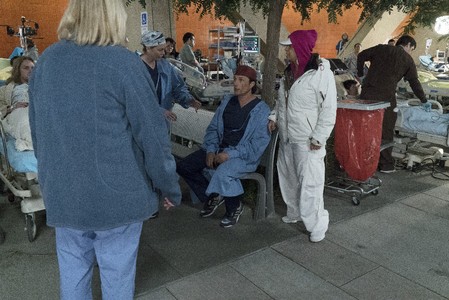 Debbie Allen, Martin Henderson, and Ellen Pompeo in Grey's Anatomy (2005)