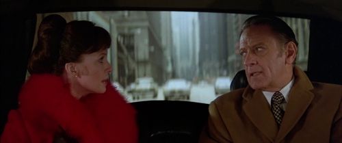 William Holden and Elizabeth Shepherd in Damien: Omen II (1978)