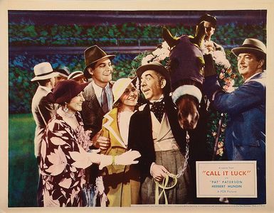 Georgia Caine, Herbert Mundin, Pat Paterson, Charles Starrett, and Gordon Westcott in Call It Luck (1934)