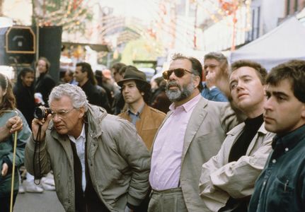 Francis Ford Coppola and Gordon Willis in The Godfather Part III (1990)