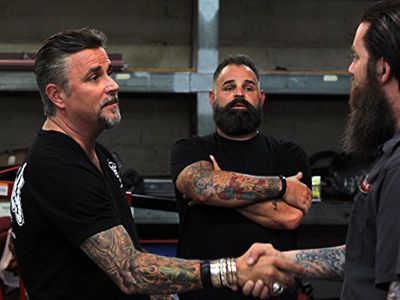 Richard Rawlings and Russell J. Holmes in Garage Rehab (2017)
