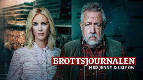 Leif G.W. Persson and Jenny Östergren in Brottsjournalen (2018)