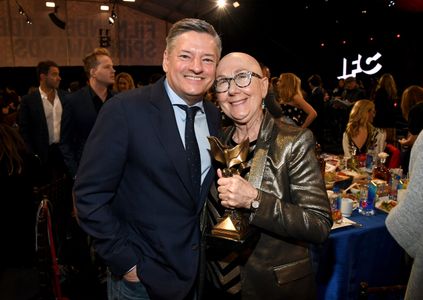 Julia Reichert and Ted Sarandos at an event for 35th Film Independent Spirit Awards (2020)