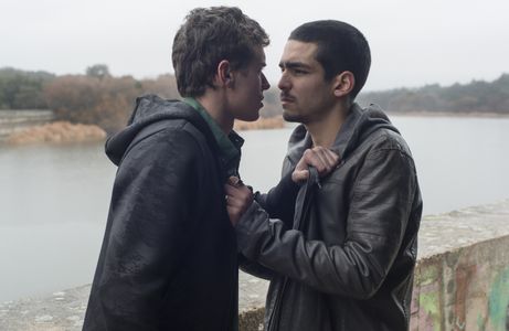 Arón Piper and Omar Ayuso in Elite (2018)