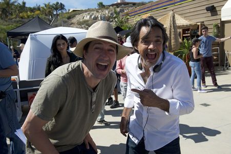 Eugenio Derbez and Ken Marino in How to Be a Latin Lover (2017)