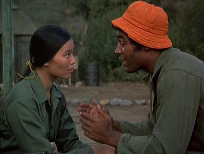 Timothy Brown and Virginia Ann Lee in M*A*S*H (1972)