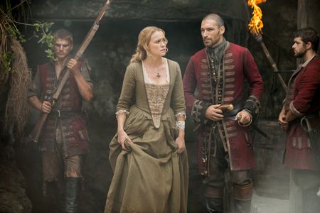 Dale Jackson and Hannah New in Black Sails (2014)