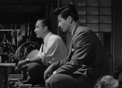 Ryô Ikebe and Sô Yamamura in Early Spring (1956)