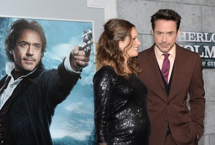 Robert Downey Jr. and Susan Downey at an event for Sherlock Holmes: A Game of Shadows (2011)