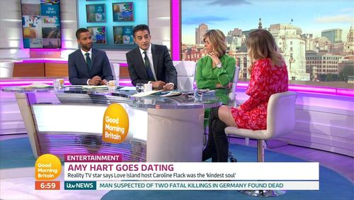 Kate Garraway, Amy Hart, Adil Ray, and Sean Fletcher in Good Morning Britain: Episode dated 20 February 2020 (2020)