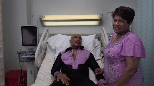 Roscoe Orman and Tina Fabrique in New Amsterdam (2018)